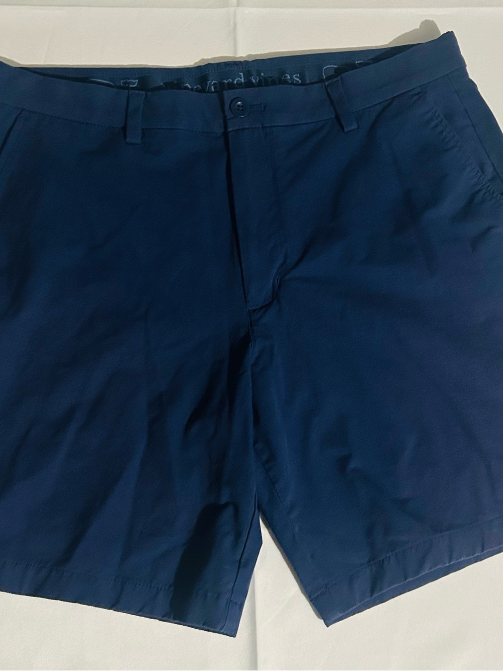 Vineyard Vines Navy Flat-Front Men's Shorts Size 34